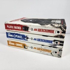The Age of Madness Trilogy by Joe Abercrombie Set Lot of 3 Paperback Books