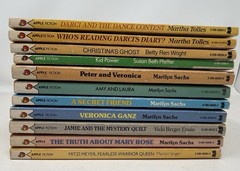 Vintage Scholastic Apple Paperbacks Book Lot 11 Marilyn Sachs Martha Tolles