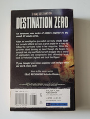 Destination Zero by David McIntee Black Flame 2005 Final Destination novel
