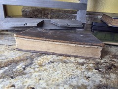 1832 Richard Watson Conversations for the Young Holy Scriptures Antique Leather