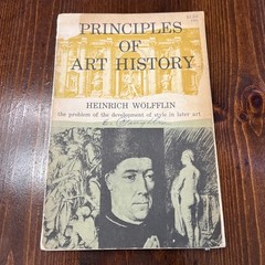 HEINRICH WOLFFLIN principles of art history SOFTCOVER