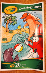 Crayola Giant 20 Coloring Pages Book Animals 10.5 in W X 17 in Long – 18 Pages