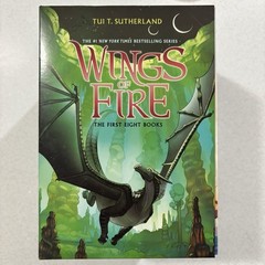 Wings of Fire – 8 Books Collection Box Set by Tui T. Sutherland With bookmark