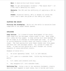 Screenplay and Story Outline