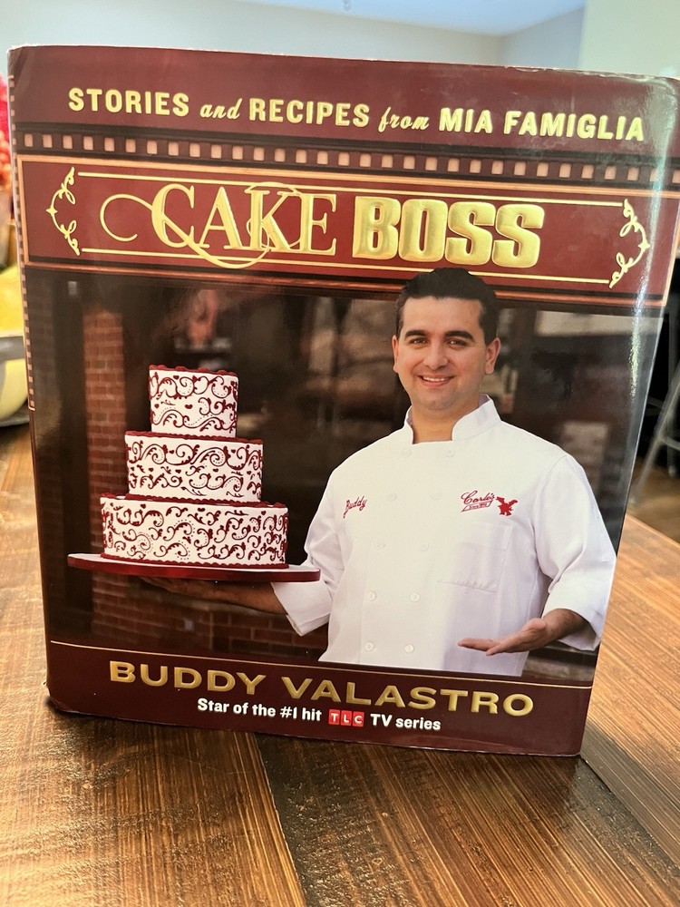 Signed Cake Boss Buddy Valastro 1st Edition Hardcover 2010 Free Press HC/DJ