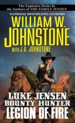Legion of Fire (A Luke Jensen Western) – Mass Market Paperback – GOOD