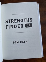 Strengths Finder 2.0 Tom Rath 2007 Hardcover HC/DJ **Like New**