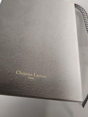 Christian Lacroix Paseo Silver Journal 4×5.75 Softcover Lined Notebook Paris New