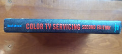 Color TV Servicing ED WALTER H. BUCHSBAUM c1968 printed 1970 HC epic book