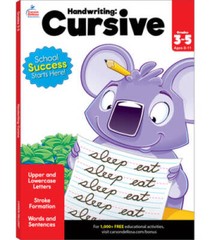 Handwriting: Cursive Workbook – Paperback By Brighter Child – GOOD