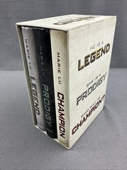Legend, Prodigy, and Champion 3 Volume Set Box Slipcase Lu, Marie Trilogy