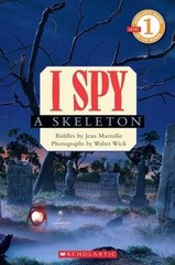 I Spy A Skeleton; Scholastic Reader Level – paperback, 0545175399, Jean Marzollo
