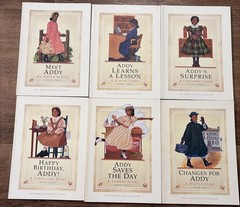 Vintage Addy American Girl Complete 6 Book Set 3 First Printings Pleasant Co