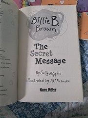 Billie B Brown By Sally Rippin