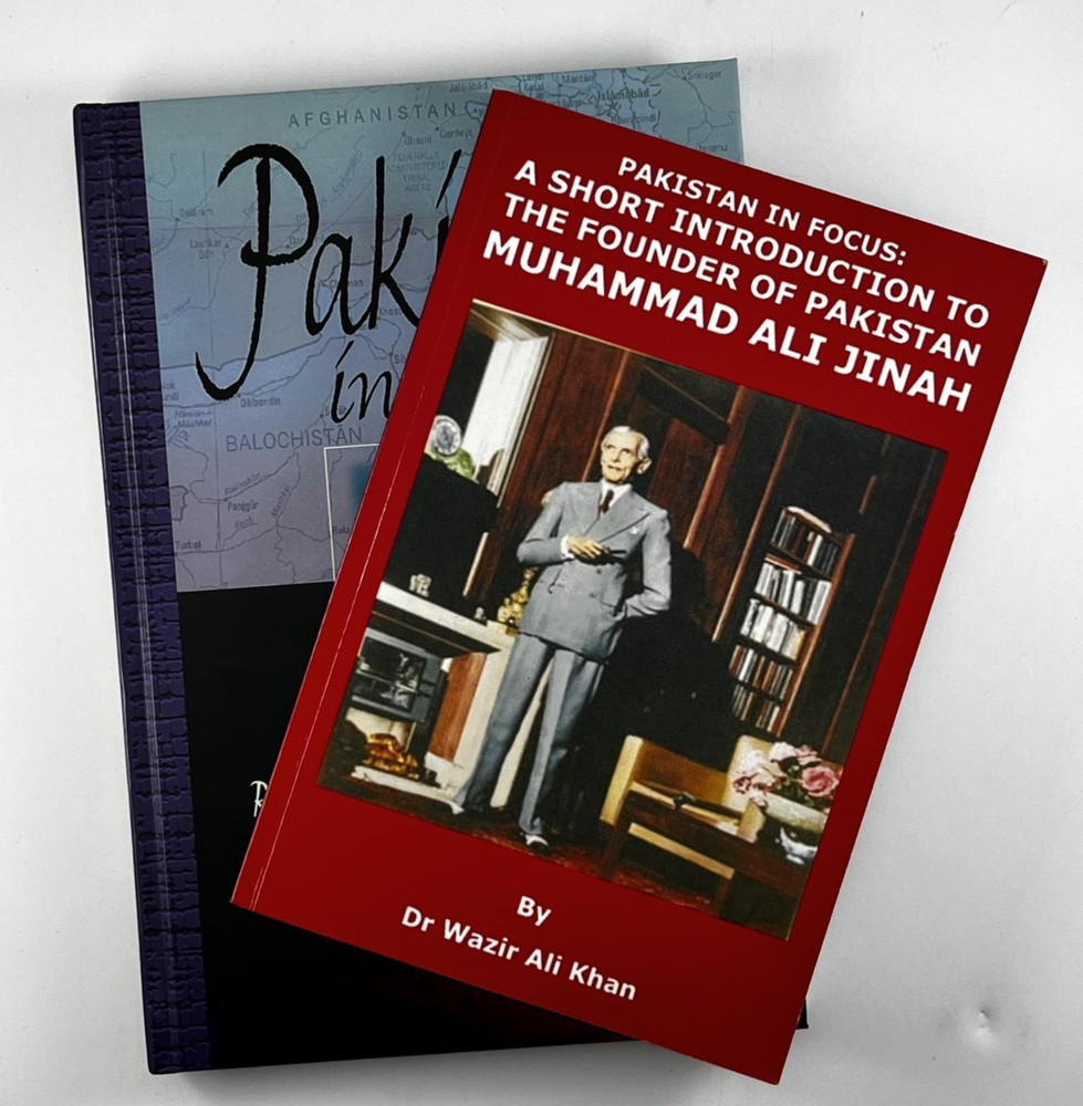 Pakistan in Focus 2-Book Set: Preger Hardcover + Muhammad Ali Jinah Paperback