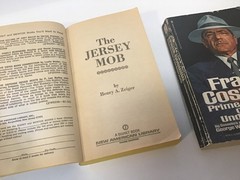 The Jersey Mob & Frank Costello Vintage Paperbacks 1975 Lot of 2