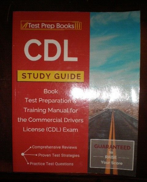 CDL Study Guide Book: Test Preparation Training Manual for the Com – VERY GOOD