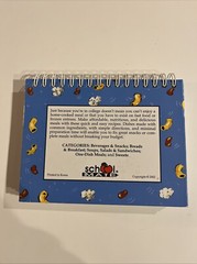 Starving Student Cookbook – School Mate – 2002 150+ Recipes