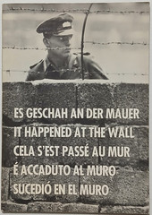 It Happened at the Wall 1980 Paperback Multiple Languages Berlin Wall