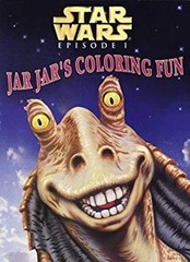 Jar Jar’s Coloring Fun Paperback Miro, Knudsen, Michelle Sinovcic