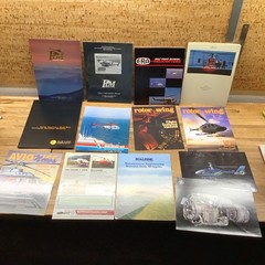MISC. HELICOPTER Lot PRESS KIT Promo ADS NEWS Training ORIGINALS – Mm5.52