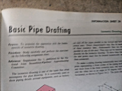 Instruction Manual for Steamfitter Pipefitter Apprentices HC 1974 & Pipe Welders