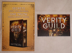 VERITY GUILD ADVANCE READING COPY BY MAI CORLAND RED TOWER PAPERBACK BOOK RARE