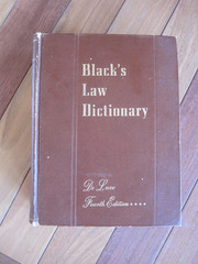 ✅ Black’s Law Dictionary De Luxe Fourth Edition West Publishing Co. 1957 HC