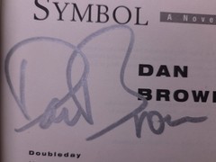 SIGNED The Lost Symbol by Dan Brown 1st Printing 1st Ed 2009 HCDJ 🟢0910