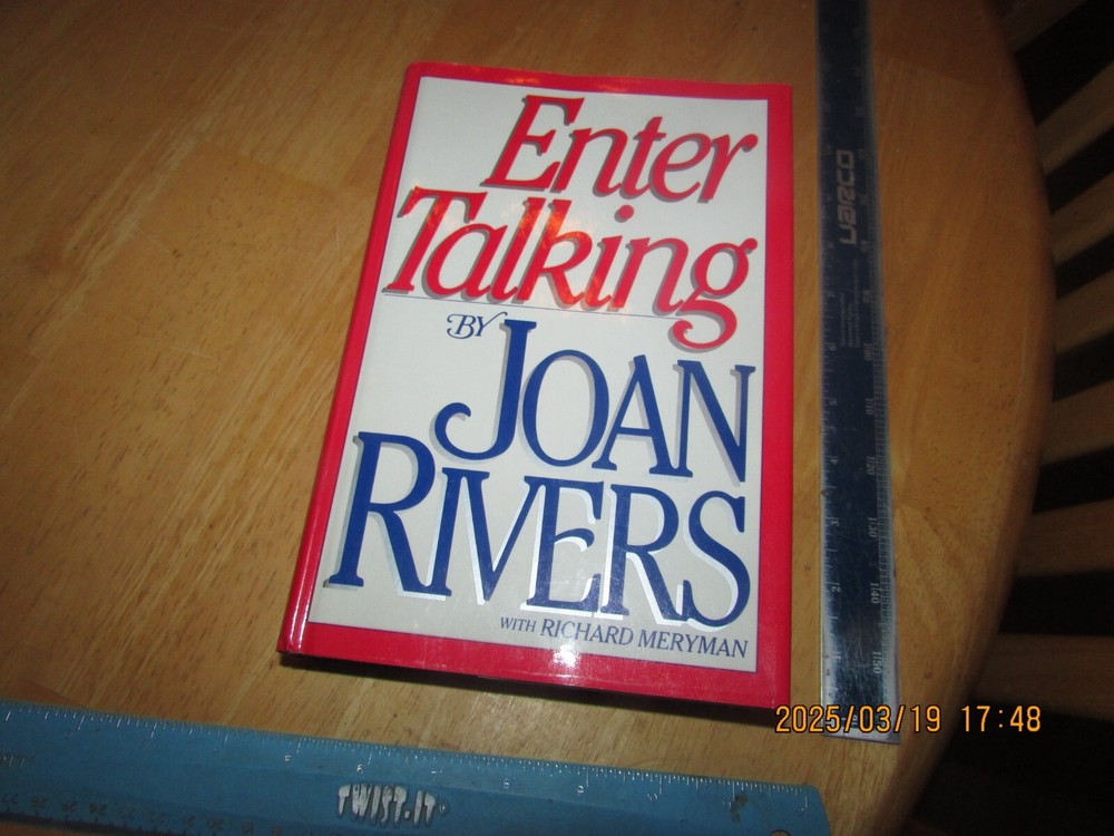 Enter Talking by Joan Rivers and Richard Meryman (1986, Hardcover)