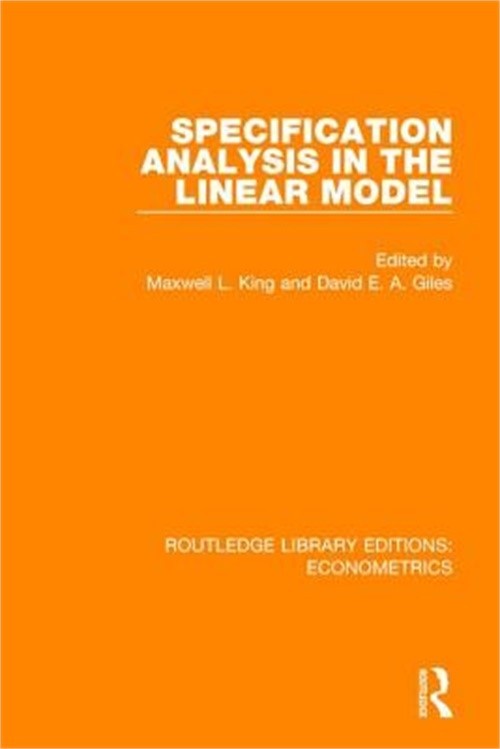Specification Analysis in the Linear Model (Paperback or Softback)