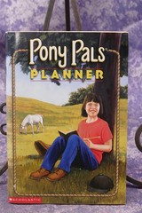 Pony Pals Planner, Scholastic Paperback 1999 79 pages