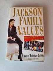 Jackson Family Values Signed Book By Margaret Maldonado Jackson Hardcover 1995