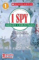 Scholastic Reader Level 1: I Spy Merry Christmas – Paperback – VERY GOOD