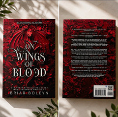 On Wings of Blood (Bloodwing Academy) Paperback by Briar Boleyn