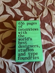 The Interviews Vol Two Book Brand Identity 636 Pages Best Designers Graphic