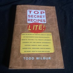 Top Secret Recipes LITE!~Cookbook~Todd WIlbur~Paperback~1998