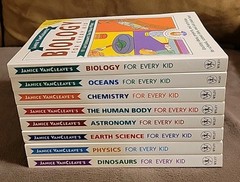 Janice VanCleave’s FOR EVERY KID 8 Book Complete Set of Sciences Wiley