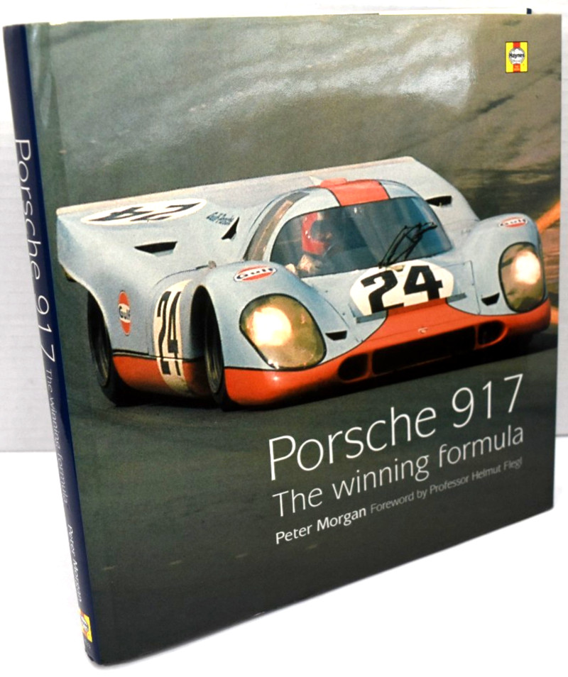 PORSCHE 917: THE WINNING FORMULA By Peter Morgan – Hardcover *VERY GOOD*