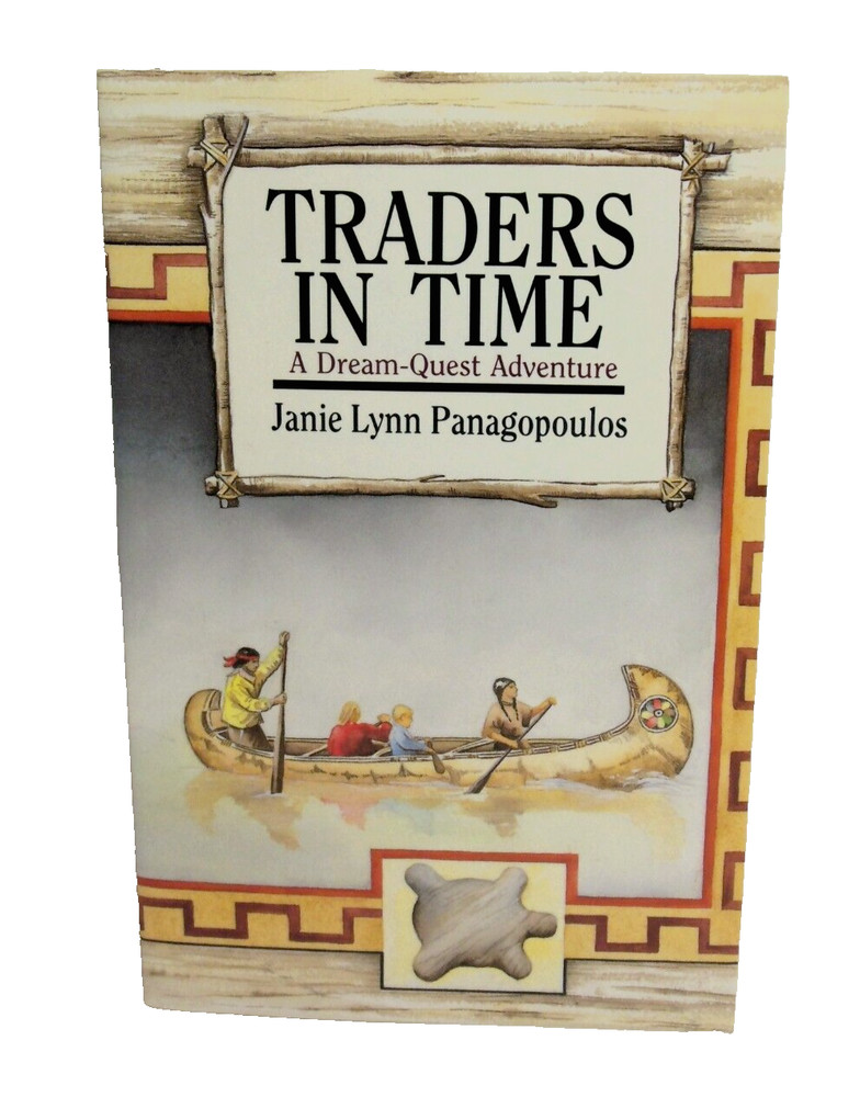 TRADERS IN TIME Mackinac Island Ottawa Indians SIGNED Child Historical Fiction