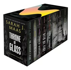Throne of Glass 8 Books Box Set By Sarah J Maas – Paperback