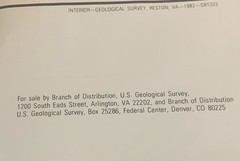 Map Projections Used by the U.S. Geological Survey/Bulletin No. 1532 w/map