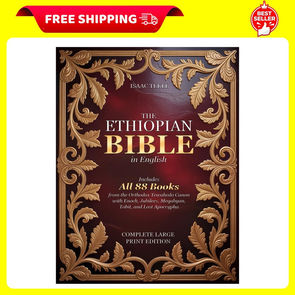 The Ethiopian Bible in English – Complete Large Print Edition: Includes All 88 B