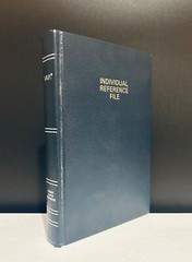 INDIVIDUAL REFERENCE FILE By Gladys Davis Turner and Mae Gimbert St Clair (1976)