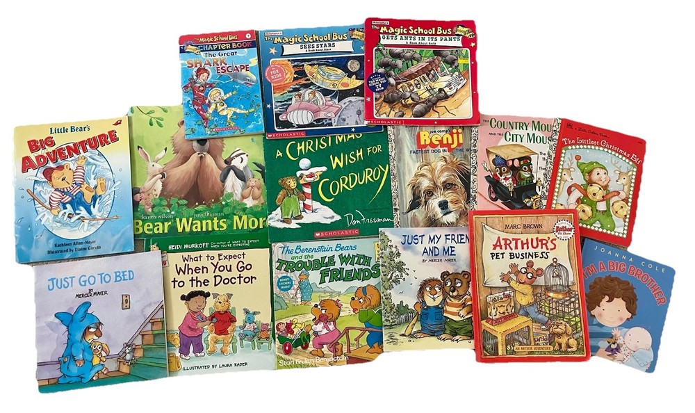 HUGE CHILDRENS BOOK LOT Miscellaneous Classic Vintage Great Condition Easy Read