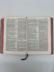 2 Bibles Old/New Test. Levant Morocco Oxford Cambridge Pages Underlined Marks