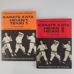 Karate Kata Heian 1 Tekki 1 & Heian 2, 3 M Nakayama Formal Exercises of Karate