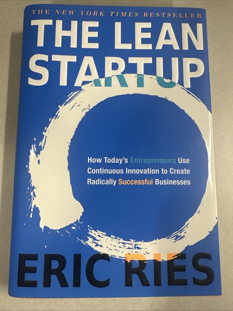 The Lean Startup by Eric Ries (2011,Board Book)