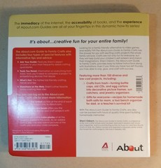 Family Crafts Book.About.com. 2007. 277 Pages. Over 150 Projects