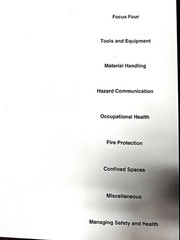 New OSHA 10 Hour Student Participation Guide